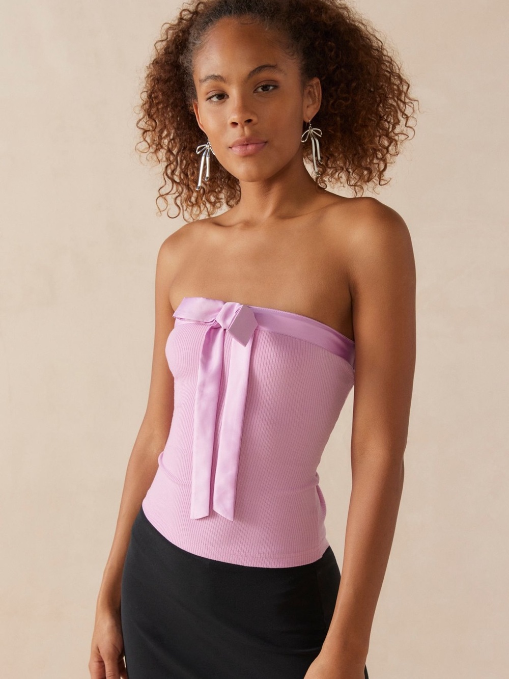 Kimchi Blue Beverly Bow Tube Top